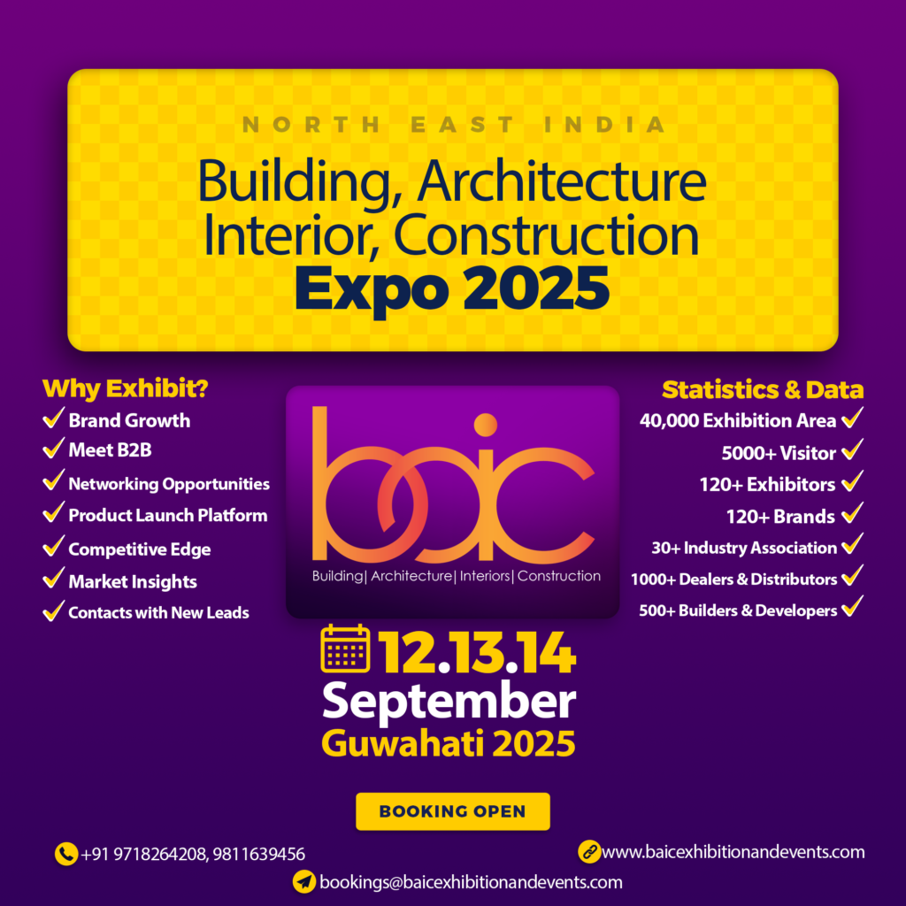 baic-North East's Biggest Building, Architecture, Interiors & Construction Exhibition in guwahati