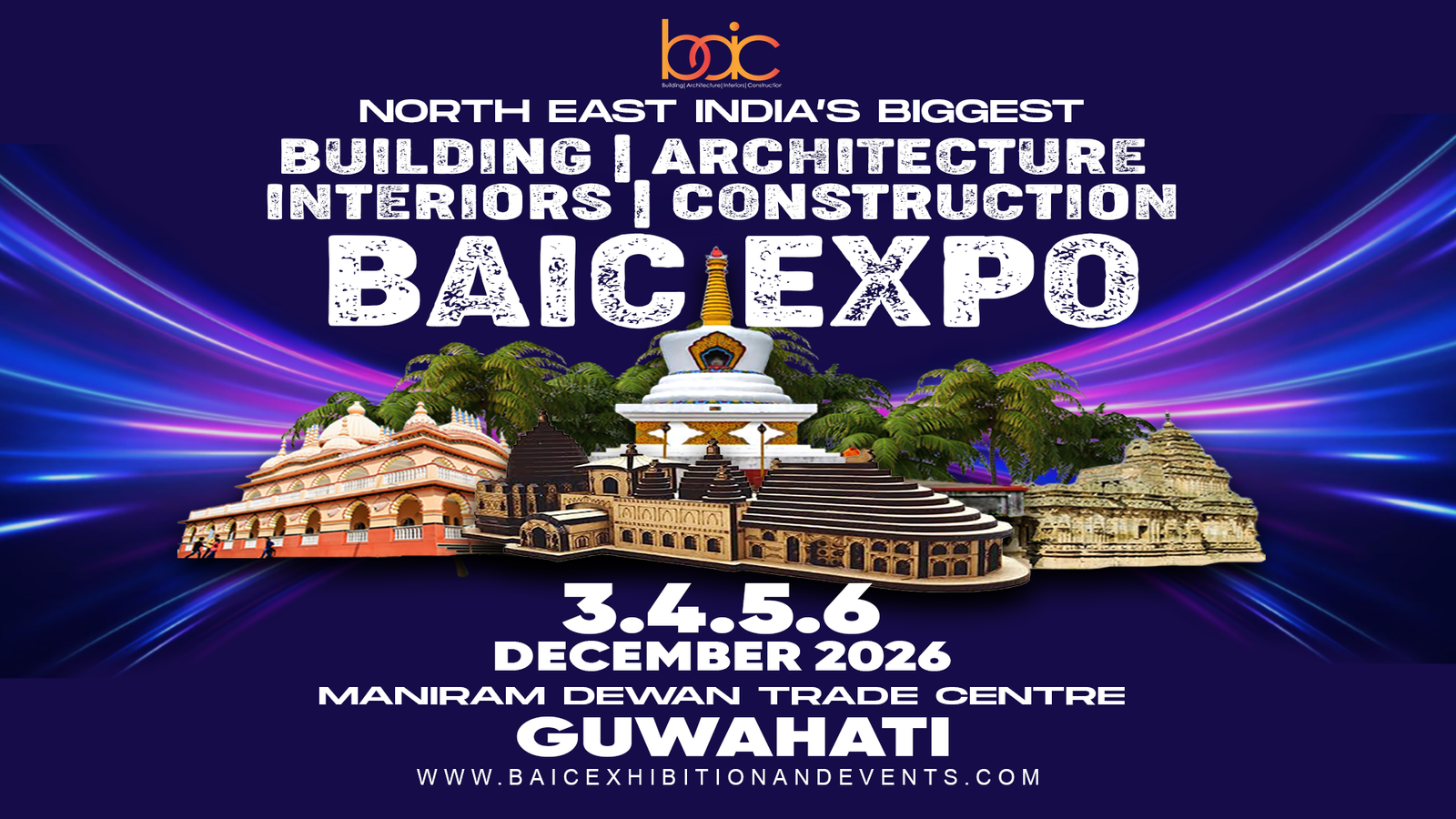 baic-North East's Biggest Building, Architecture, Interiors & Construction Exhibition in guwahati