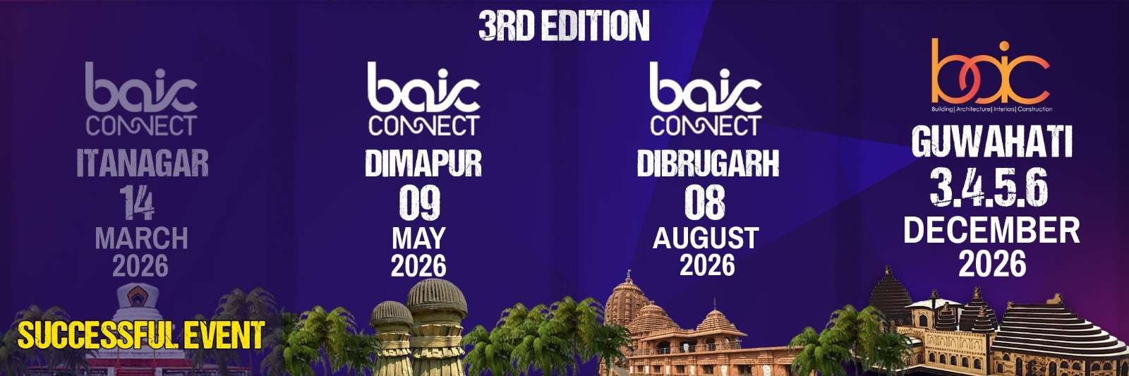 baic-North East's Biggest Building, Architecture, Interiors & Construction Exhibition in guwahati